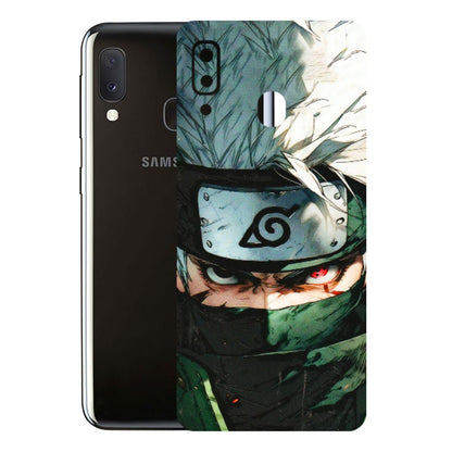 Samsung A/S Series Phone Skins (All Models) - Kakashi Red Eye Focus - 3D Embossed Finish (L-227) Samsung Galaxy A20E