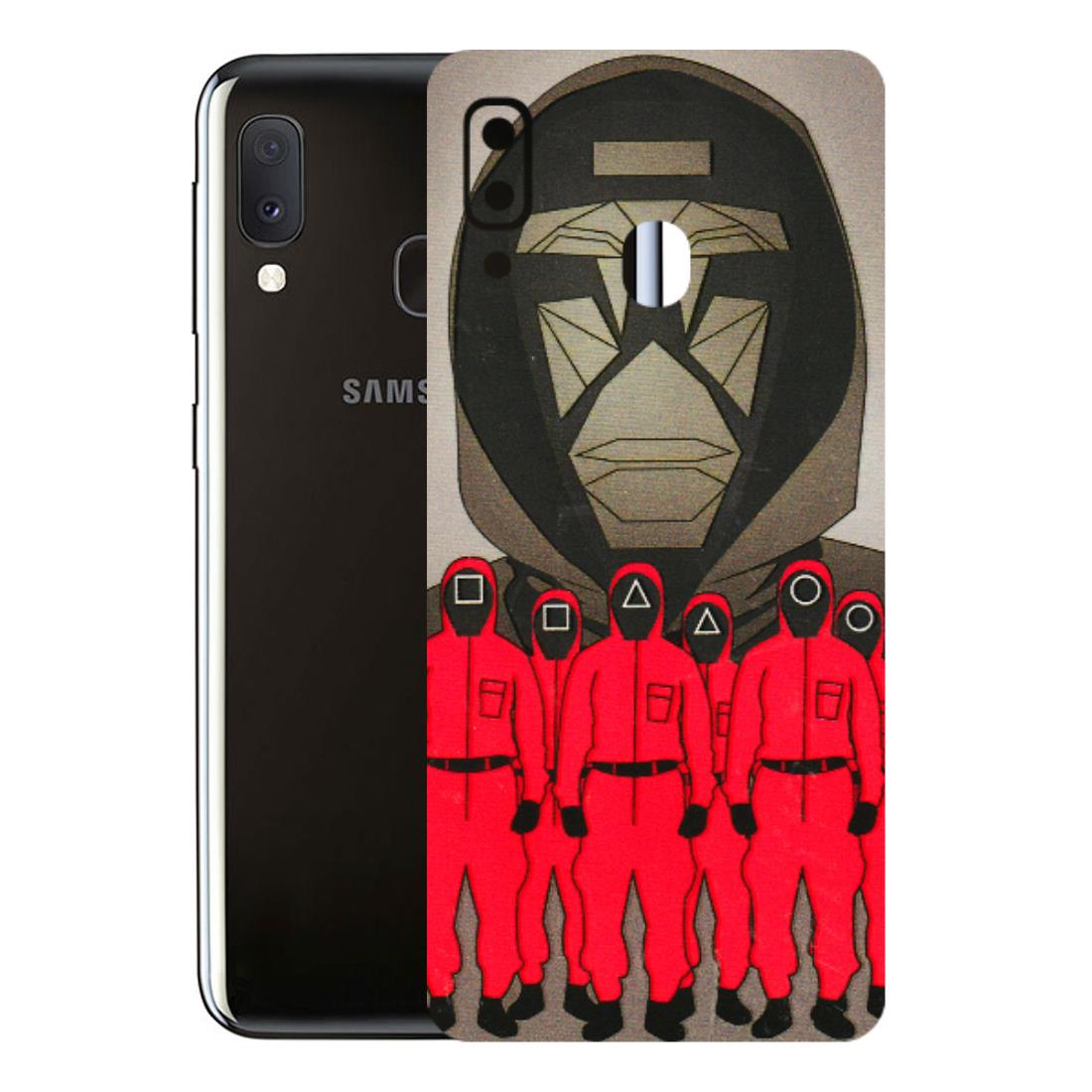 Samsung A/S Series Phone Skins (All Models) - Squid Game Hero - 3D Embossed Finish (L-245) Samsung Galaxy A20E
