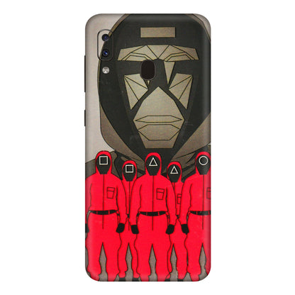 Samsung A/S Series Phone Skins (All Models) - Squid Game Hero - 3D Embossed Finish (L-245) Samsung Galaxy A20E