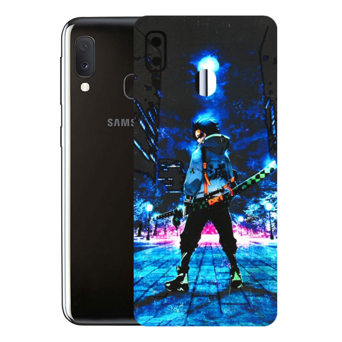 Samsung A/S Series Phone Skins (All Models) - Demon Slayer Sword - 3D Embossed Finish (L-247) Samsung Galaxy A20E