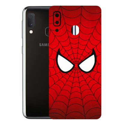 Samsung A/S Series Phone Skins (All Models) - Spidey Eyes - 3D Embossed Finish (L-257) Samsung Galaxy A20E