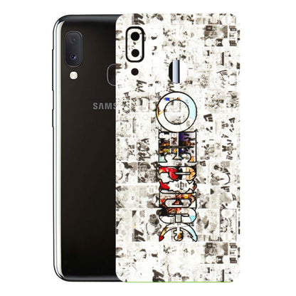 Samsung A/S Series Phone Skins (All Models) - One Piece Manga - 3D Embossed Finish (L-26) Samsung Galaxy A20E