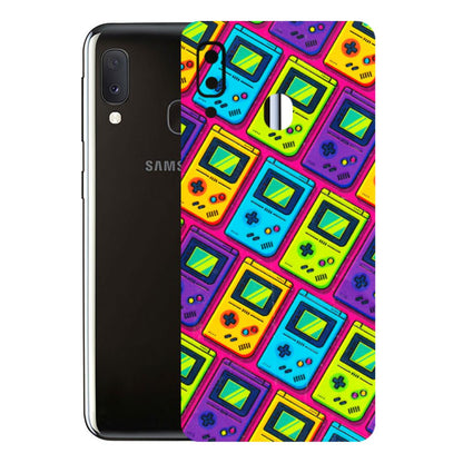 Samsung A/S Series Phone Skins (All Models) - Gameboy Colourful - 3D Embossed Finish (L-266) Samsung Galaxy A20E