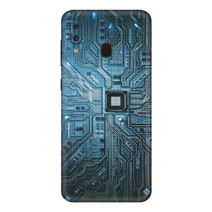 Samsung A/S Series Phone Skins (All Models) - Original Circuit - 3D Embossed Finish (L-267) Samsung Galaxy A20E