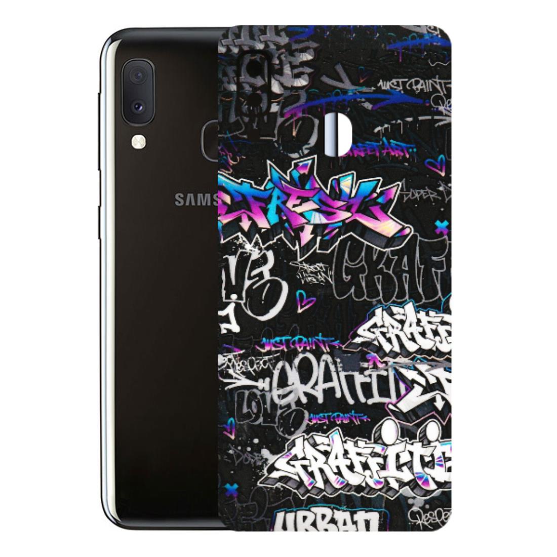 Samsung A/S Series Phone Skins (All Models) - Graffiti Killer - 3D Embossed Finish (L-274) Samsung Galaxy A20E