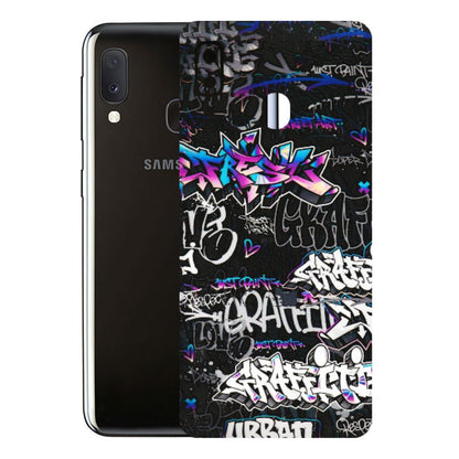Samsung A/S Series Phone Skins (All Models) - Graffiti Killer - 3D Embossed Finish (L-274) Samsung Galaxy A20E