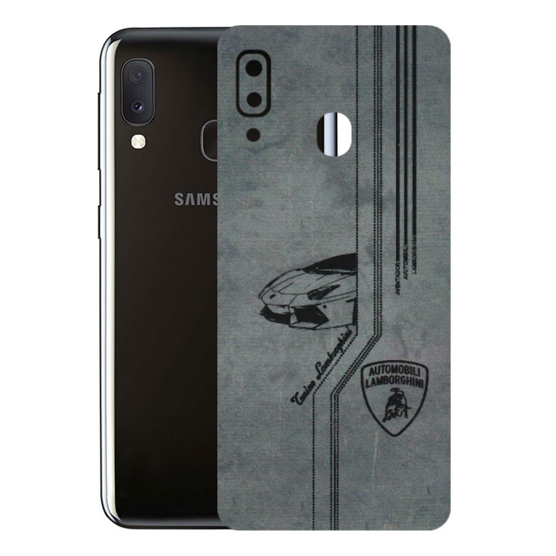 Samsung A/S Series Phone Skins (All Models) - New Lamborgini Aventador - 3D Embossed Finish (L-321) Samsung Galaxy A20E