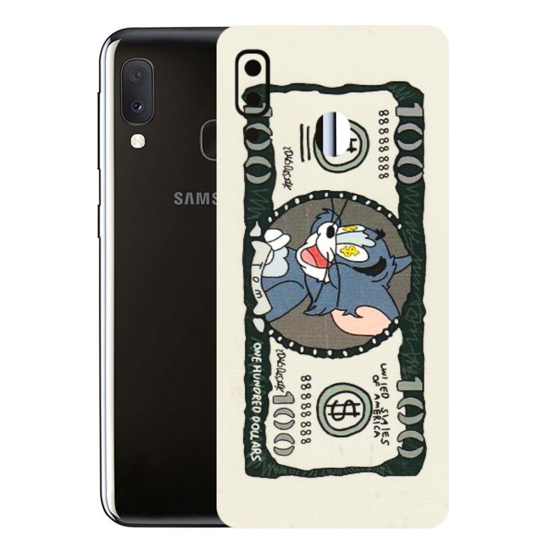 Samsung A/S Series Phone Skins (All Models) - Tom Hundred Dollar - 3D Embossed Finish (L-324) Samsung Galaxy A20E
