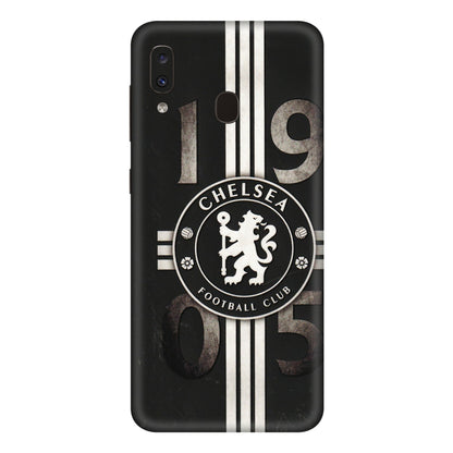 Samsung A/S Series Phone Skins (All Models) - Chelsea Fan Club - 3D Embossed Finish (L-36) Samsung Galaxy A20E