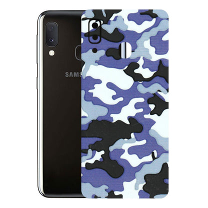 Samsung A/S Series Phone Skins (All Models) - Powerfull Military Camoflauge - 3D Embossed Finish (L-49) Samsung Galaxy A20E