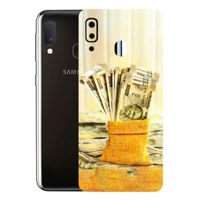 Samsung A/S Series Phone Skins (All Models) - Show Me The Money - 3D Embossed Finish (L-52) Samsung Galaxy A20E