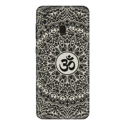Samsung A/S Series Phone Skins (All Models) - Aum Elegant Mandala - 3D Embossed Finish (L-62) Samsung Galaxy A20E
