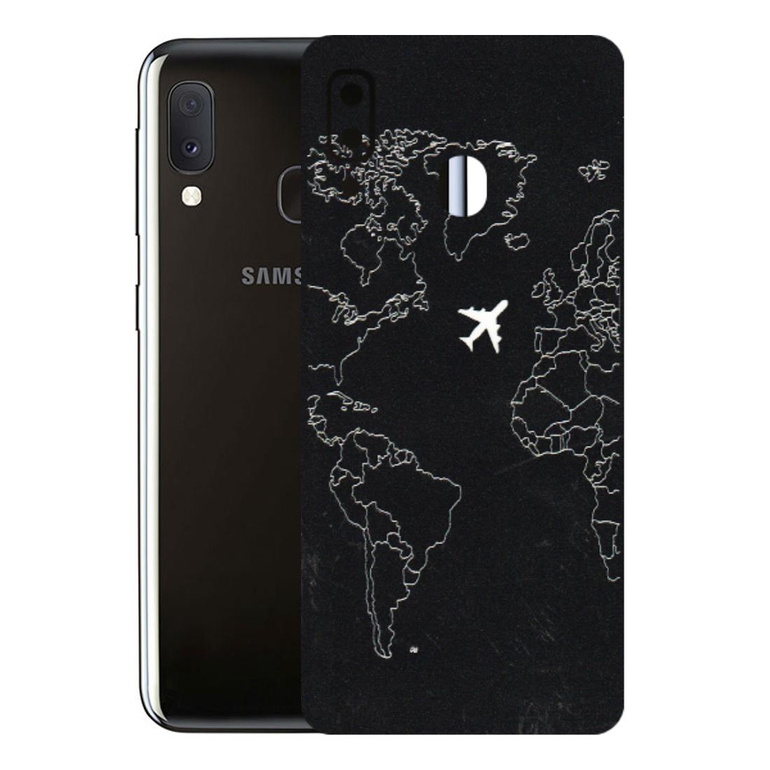 Samsung A/S Series Phone Skins (All Models) - Never Ending Travel - 3D Embossed Finish (L-79) Samsung Galaxy A20E