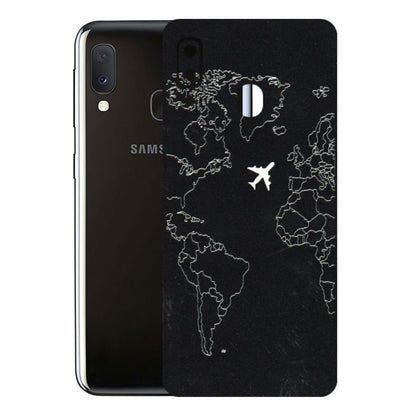 Samsung A/S Series Phone Skins (All Models) - Never Ending Travel - 3D Embossed Finish (L-79) Samsung Galaxy A20E