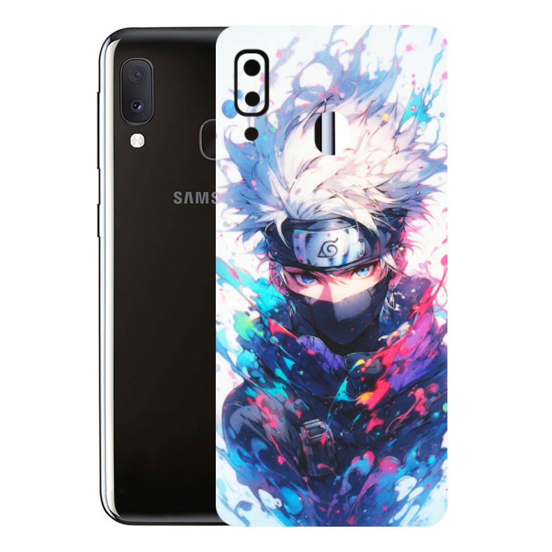 Samsung A/S Series Phone Skins (All Models) - Naruto Face Mask - Matte Finish (M-03) Samsung Galaxy A20E