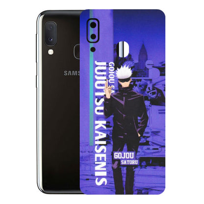 Samsung A/S Series Phone Skins (All Models) - Jujutsu Kaisen Gojo - Matte Finish (M-05) Samsung Galaxy A20E