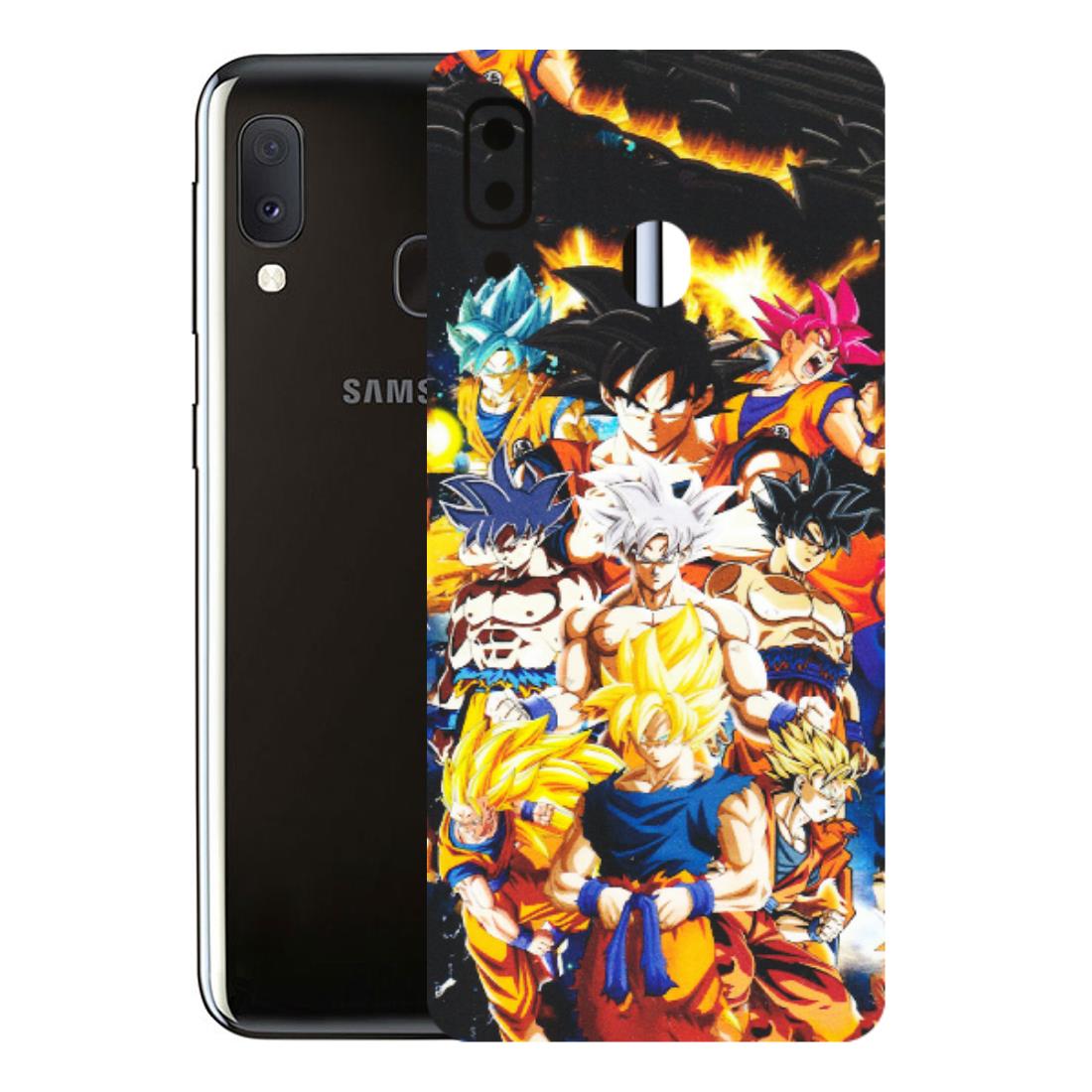 Samsung A/S Series Phone Skins (All Models) - Ultimate Dragon Ball Z - Matte Finish (M-100) Samsung Galaxy A20E