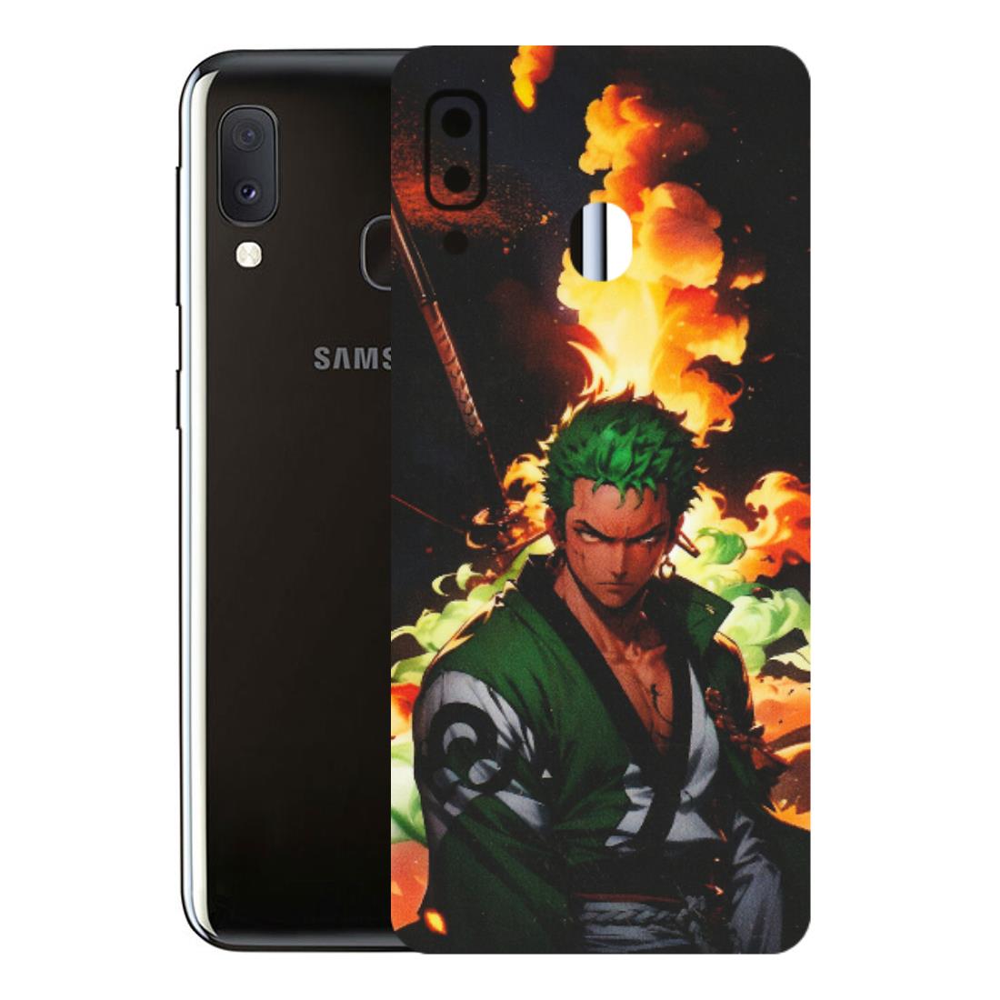 Samsung A/S Series Phone Skins (All Models) - Roronoa Zoro - Matte Finish (M-102) Samsung Galaxy A20E