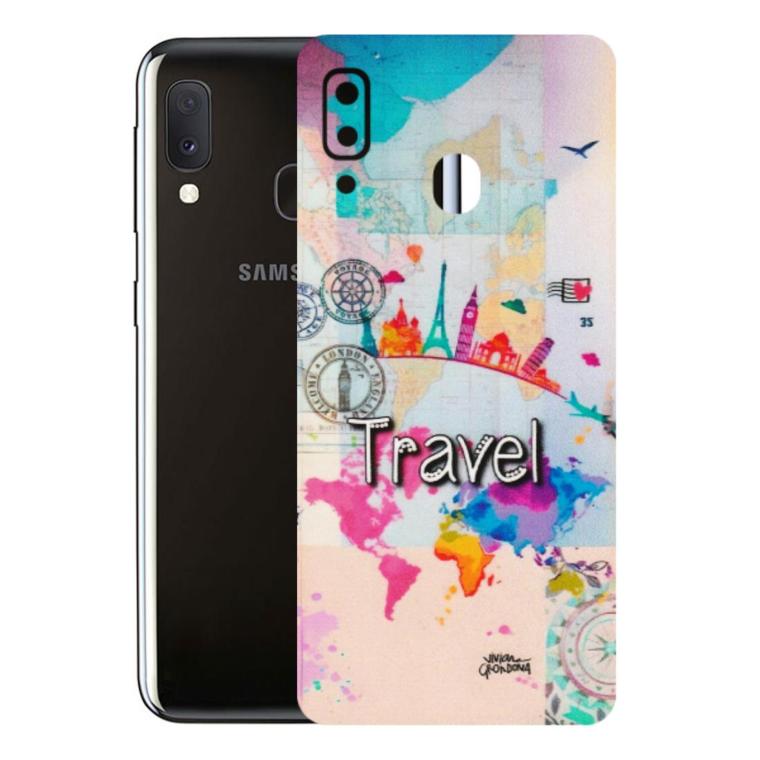 Samsung A/S Series Phone Skins (All Models) - Travel The Wonders - Matte Finish (M-108) Samsung Galaxy A20E