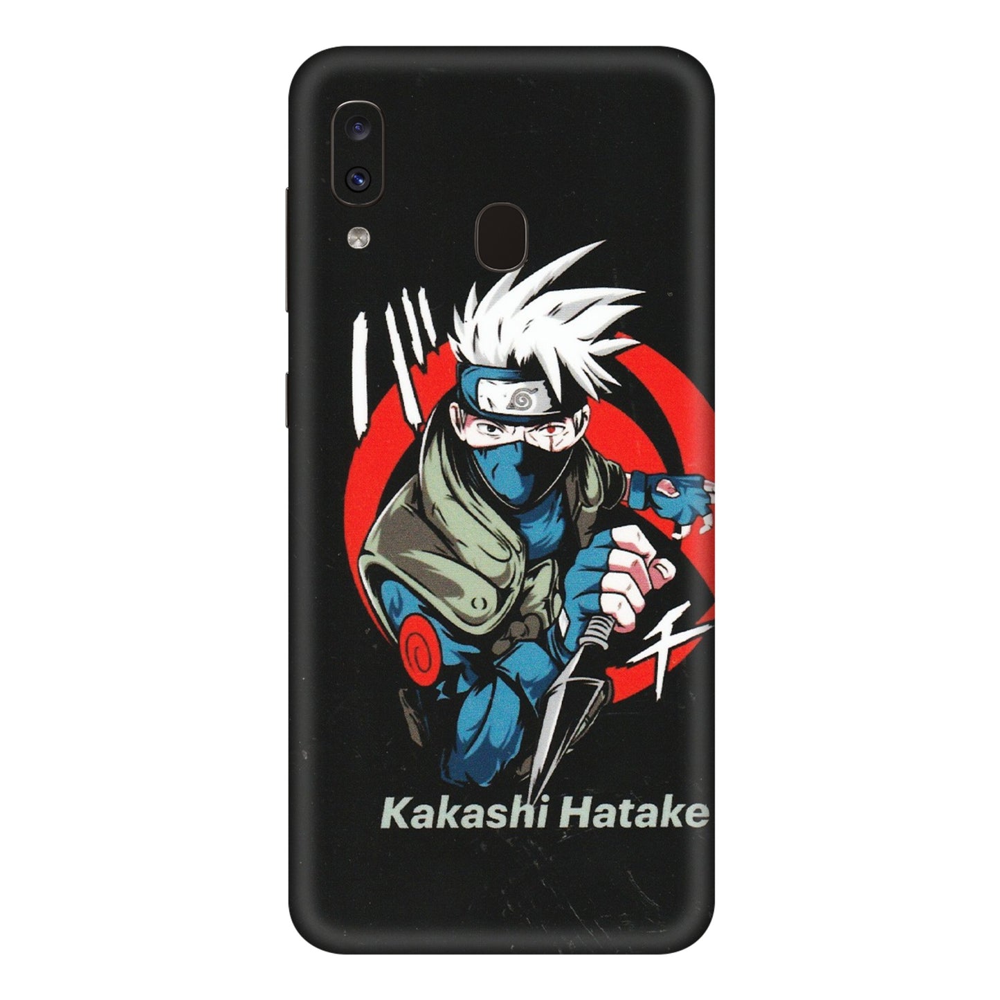 Samsung A/S Series Phone Skins (All Models) - Naruto Kakashi Hatake Killer - Matte Finish (M-114) Samsung Galaxy A20E