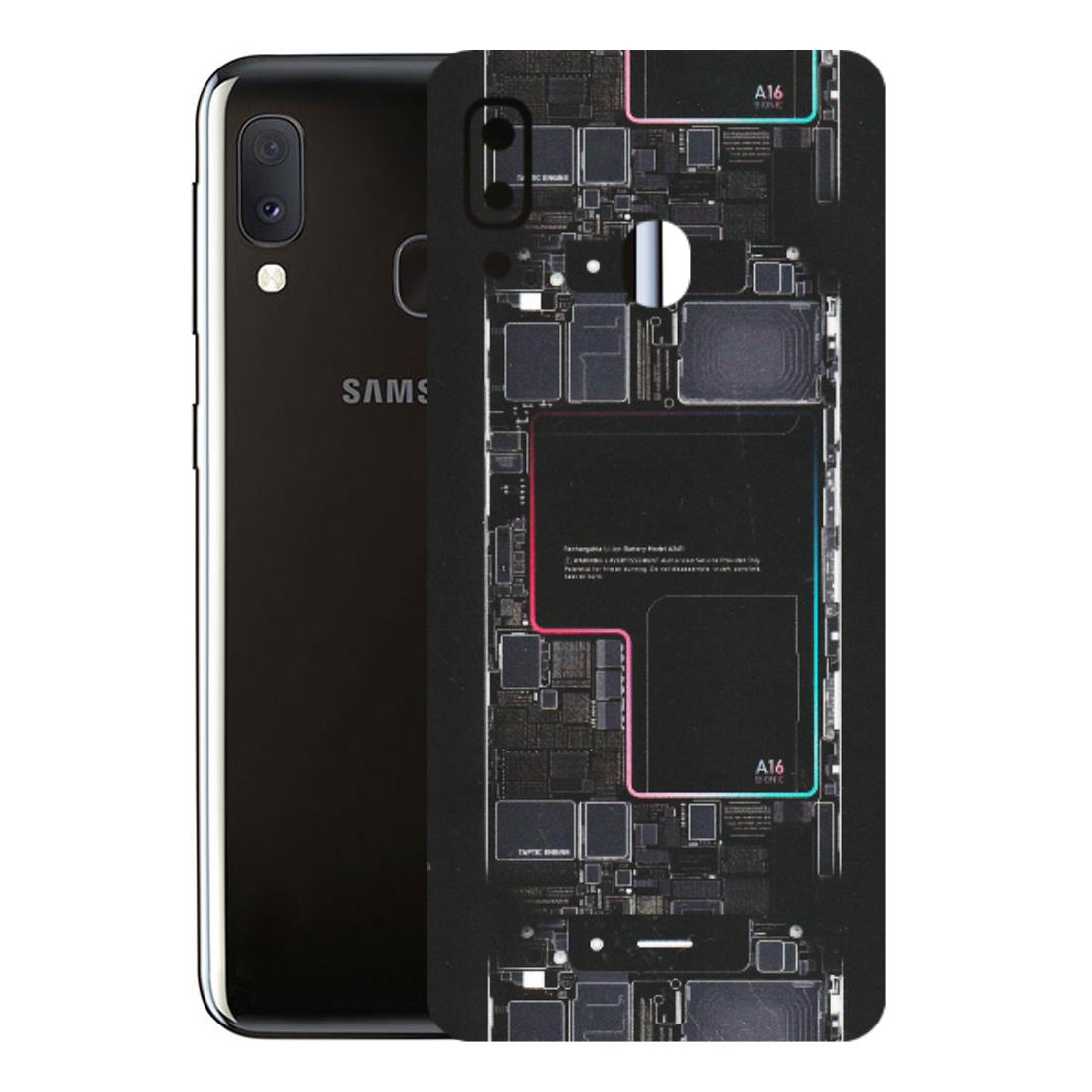 Samsung A/S Series Phone Skins (All Models) - Motherboard Circuit Layout - Matte Finish (M-117) Samsung Galaxy A20E
