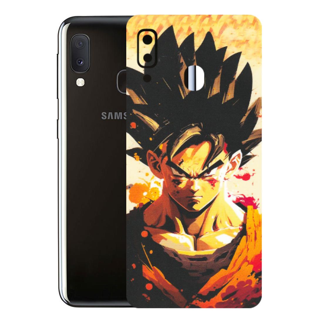 Samsung A/S Series Phone Skins (All Models) - Angry Goku - Matte Finish (M-12) Samsung Galaxy A20E