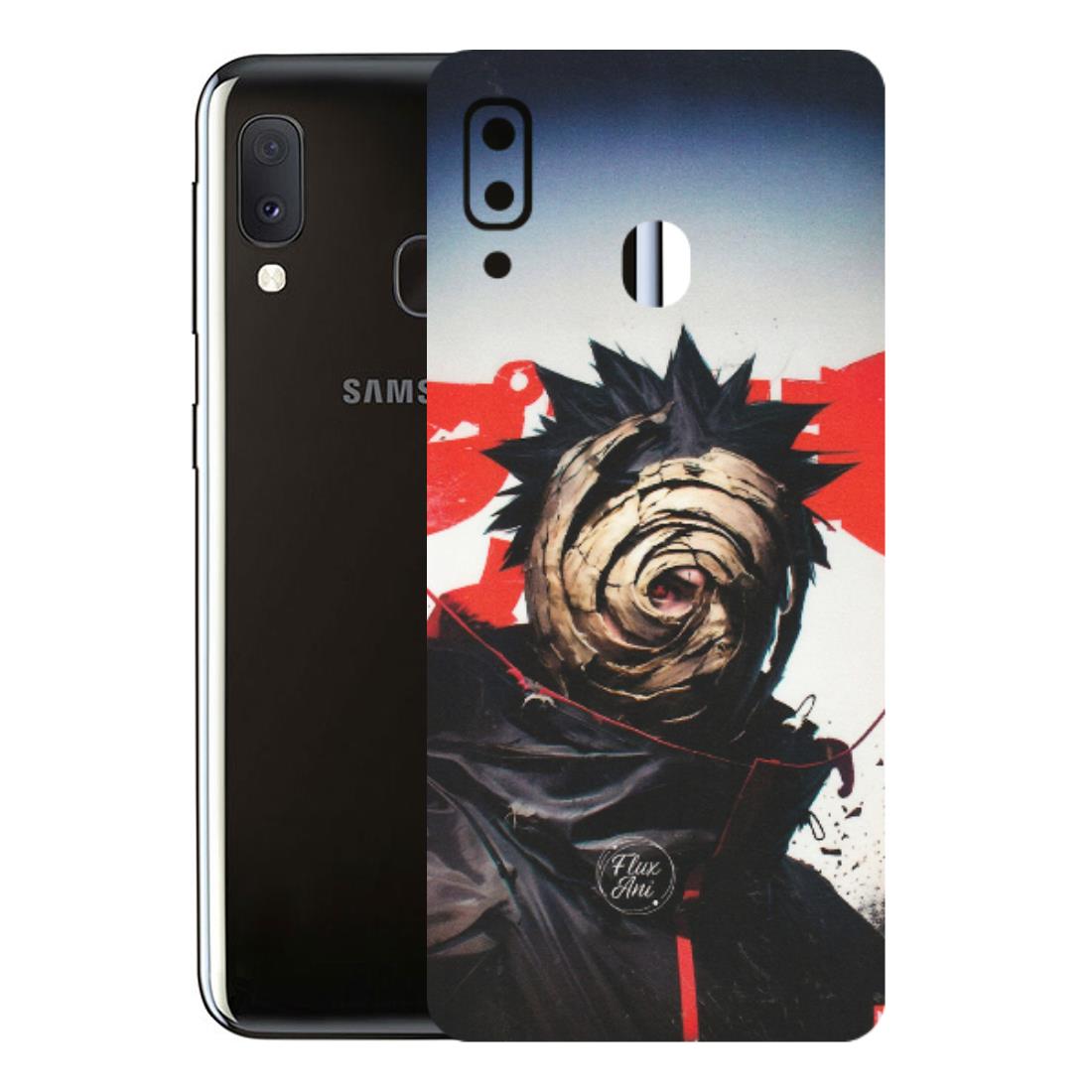 Samsung A/S Series Phone Skins (All Models) - Obito Uchiha Cool Anime - Matte Finish (M-134) Samsung Galaxy A20E