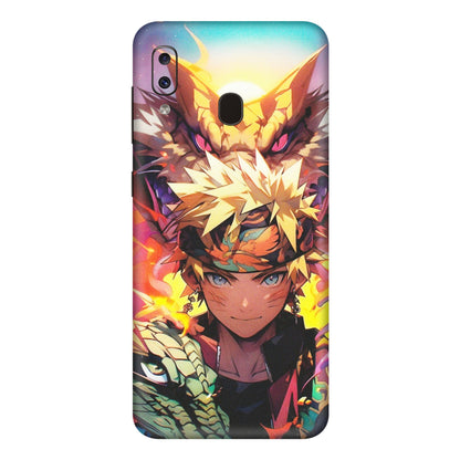 Samsung A/S Series Phone Skins (All Models) - Angry Naruto Anime - Matte Finish (M-148) Samsung Galaxy A20E