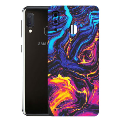 Samsung A/S Series Phone Skins (All Models) - Abstract Paint Classy - Matte Finish (M-15) Samsung Galaxy A20E
