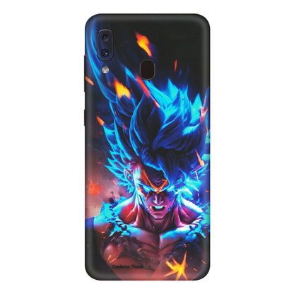 Samsung A/S Series Phone Skins (All Models) - Angry Goku Dragon Ball Anime - Matte Finish (M-150) Samsung Galaxy A20E