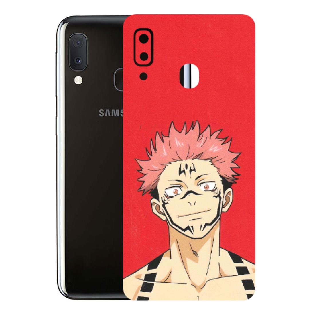 Samsung A/S Series Phone Skins (All Models) - Ryomen Sukuna Fun Anime - Matte Finish (M-153) Samsung Galaxy A20E