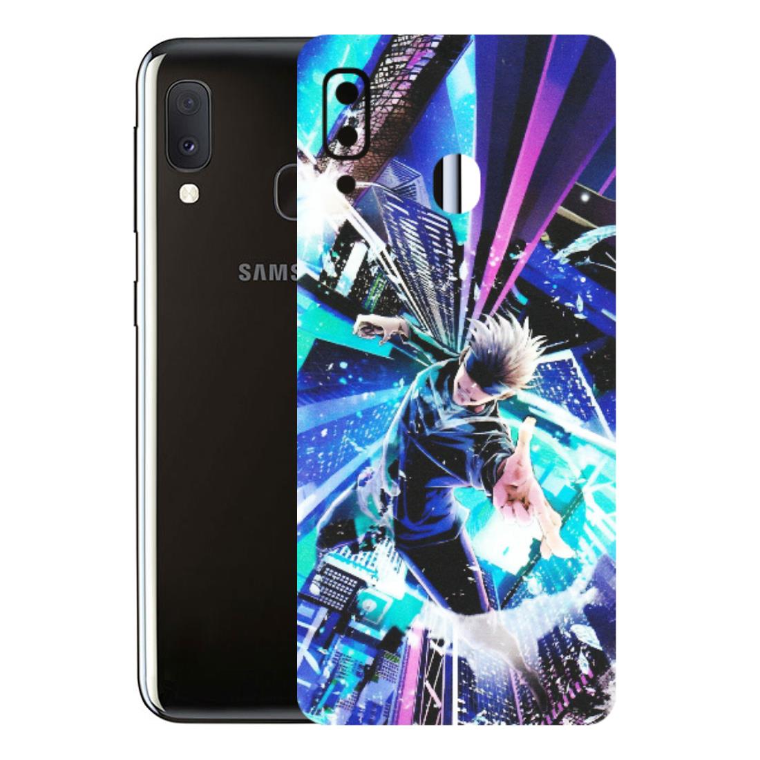 Samsung A/S Series Phone Skins (All Models) - Manga Action Jujustu Kaisen Anime - Matte Finish (M-155) Samsung Galaxy A20E