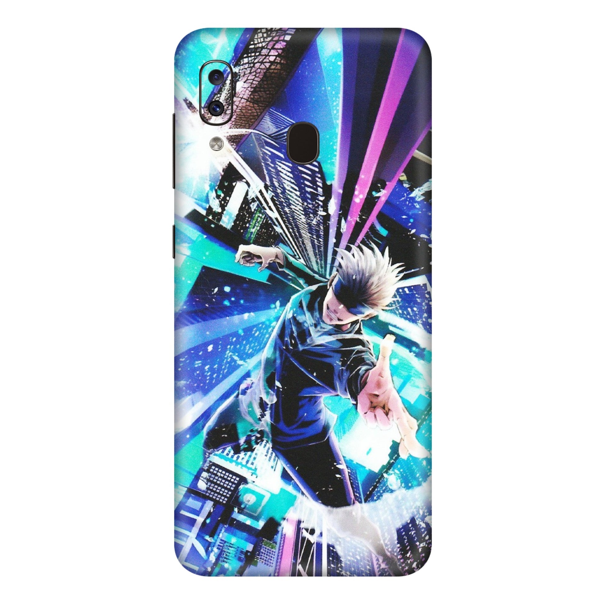 Samsung A/S Series Phone Skins (All Models) - Manga Action Jujustu Kaisen Anime - Matte Finish (M-155) Samsung Galaxy A20E