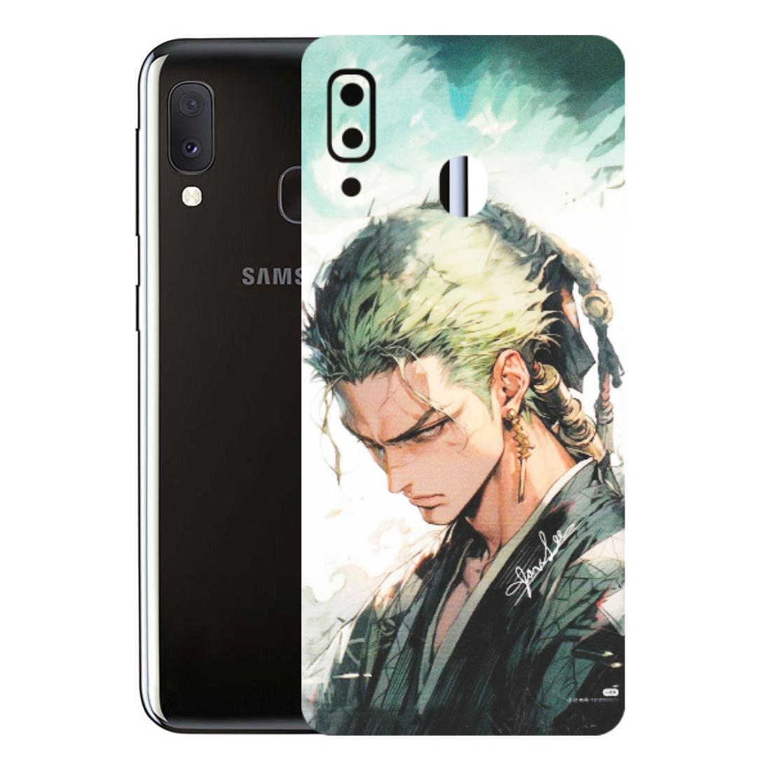 Samsung A/S Series Phone Skins (All Models) - Pirate Hunter One Piece Anime - Matte Finish (M-157) Samsung Galaxy A20E