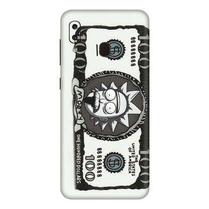 Samsung A/S Series Phone Skins (All Models) - Rick And Morty Hundred Dollar Anime - Matte Finish (M-161) Samsung Galaxy A20E