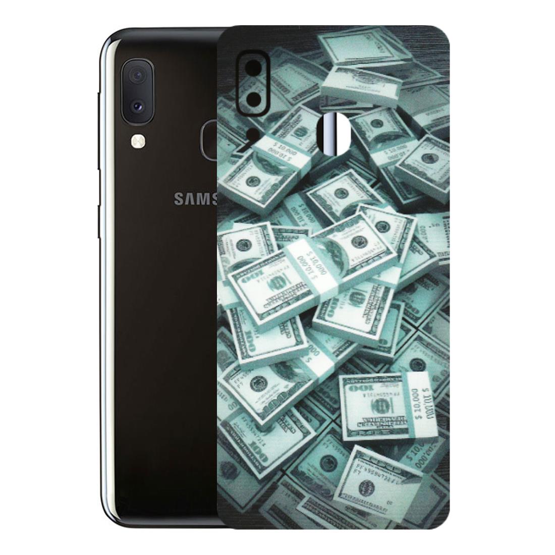 Samsung A/S Series Phone Skins (All Models) - Hundred Dollar Bill - Matte Finish (M-162) Samsung Galaxy A20E