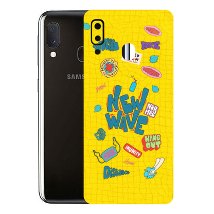 Samsung A/S Series Phone Skins (All Models) - New Wave Life - Matte Finish (M-17) Samsung Galaxy A20E