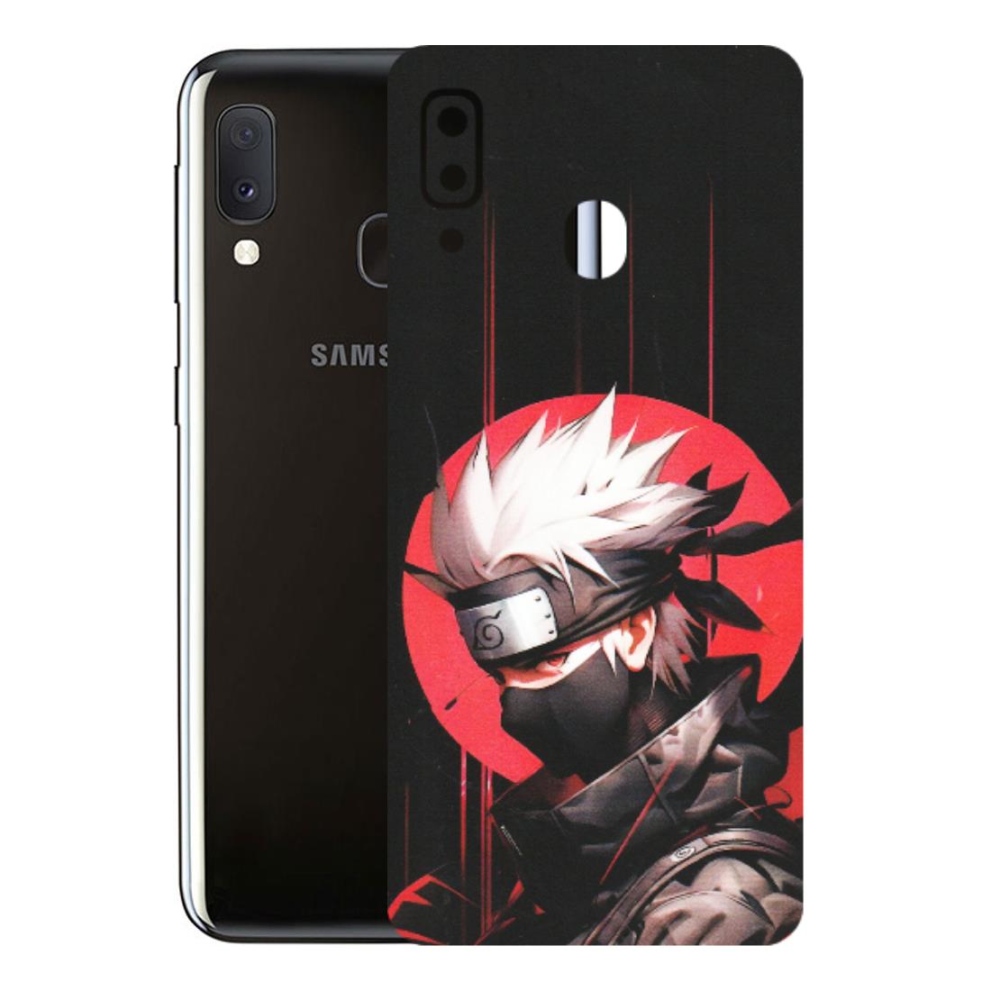 Samsung A/S Series Phone Skins (All Models) - Naruto Anime Blood - Matte Finish (M-170) Samsung Galaxy A20E