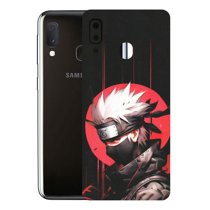 Samsung A/S Series Phone Skins (All Models) - Naruto Anime Blood - Matte Finish (M-170) Samsung Galaxy A20E