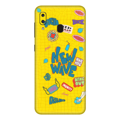 Samsung A/S Series Phone Skins (All Models) - New Wave Life - Matte Finish (M-17) Samsung Galaxy A20E