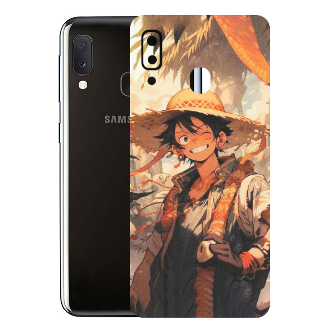 Samsung A/S Series Phone Skins (All Models) - Anime Character Smile - Matte Finish (M-33) Samsung Galaxy A20E