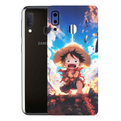 Samsung A/S Series Phone Skins (All Models) - Toon One Piece Cute Character - Matte Finish (M-35) Samsung Galaxy A20E