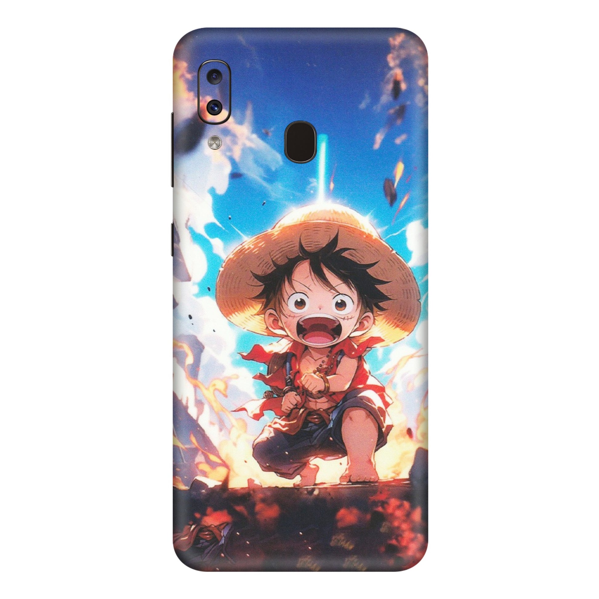 Samsung A/S Series Phone Skins (All Models) - Toon One Piece Cute Character - Matte Finish (M-35) Samsung Galaxy A20E