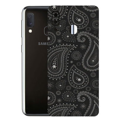 Samsung A/S Series Phone Skins (All Models) - Black Sober Kerry - Matte Finish (M-37) Samsung Galaxy A20E