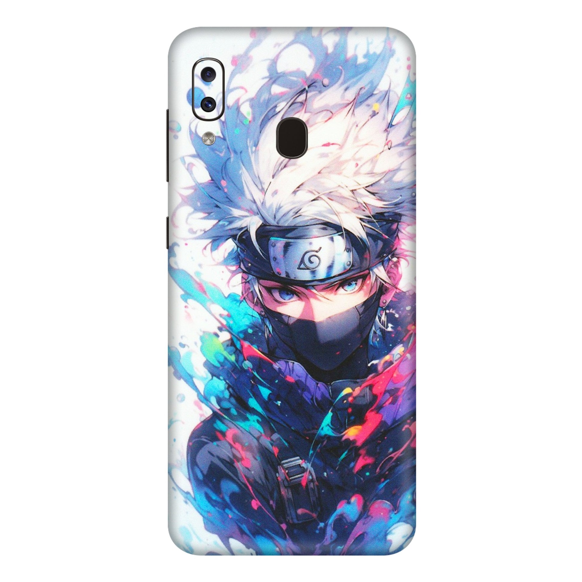 Samsung A/S Series Phone Skins (All Models) - Naruto Face Mask - Matte Finish (M-03) Samsung Galaxy A20E