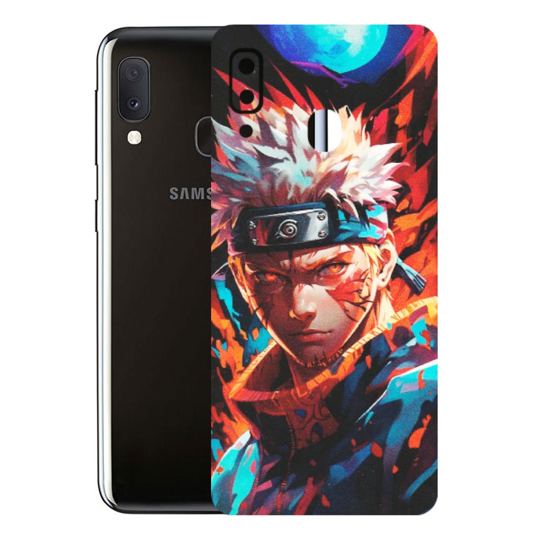 Samsung A/S Series Phone Skins (All Models) - Anime Ferocious Character - Matte Finish (M-44) Samsung Galaxy A20E