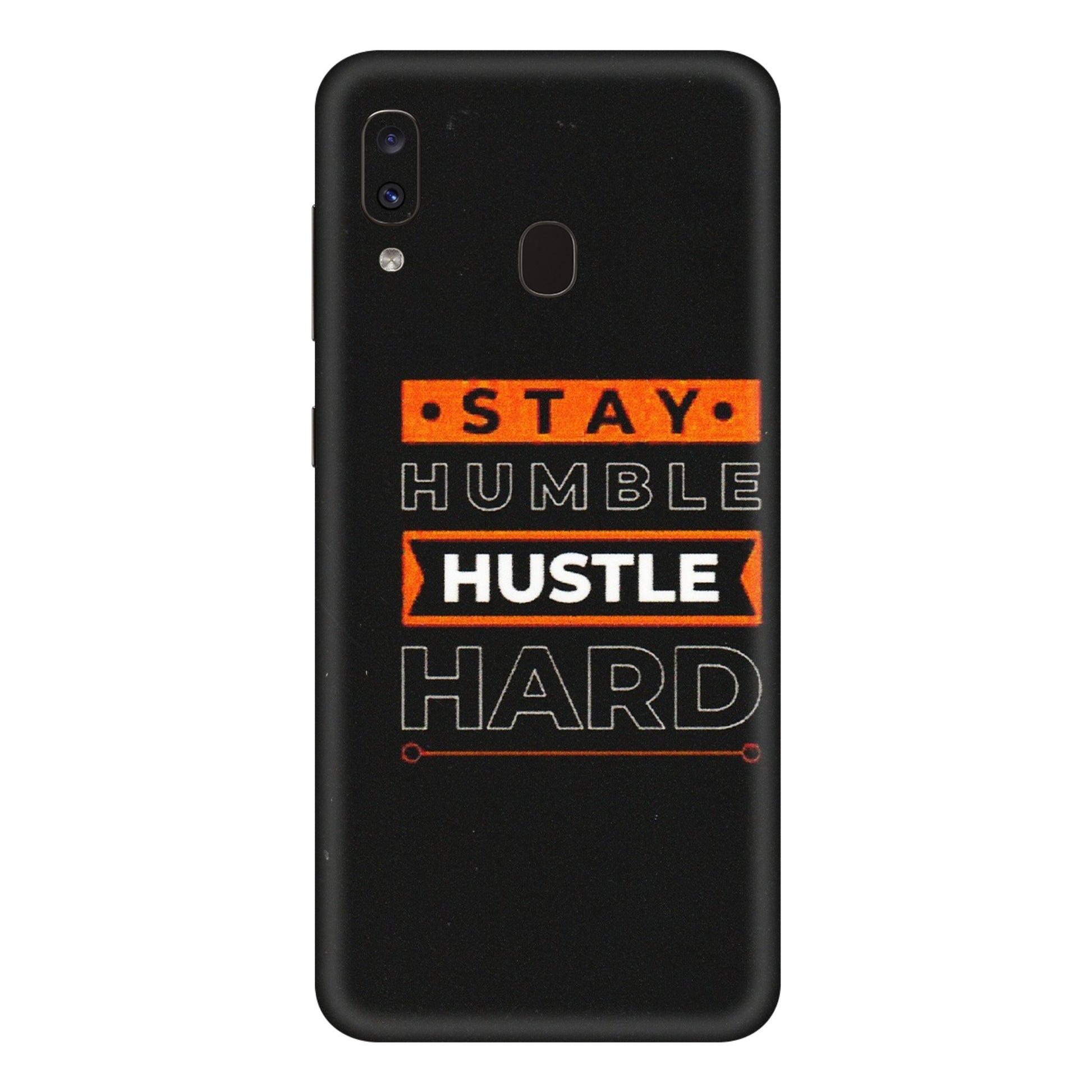 Samsung A/S Series Phone Skins (All Models) - Stay Humble Stay Hard - Matte Finish (M-48) Samsung Galaxy A20E