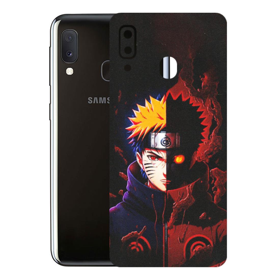 Samsung A/S Series Phone Skins (All Models) - Naruto X Evil - Matte Finish (M-70) Samsung Galaxy A20E