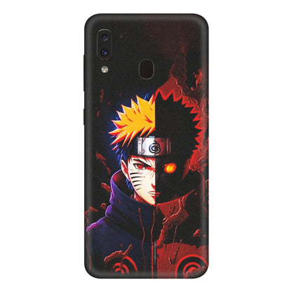 Samsung A/S Series Phone Skins (All Models) - Naruto X Evil - Matte Finish (M-70) Samsung Galaxy A20E