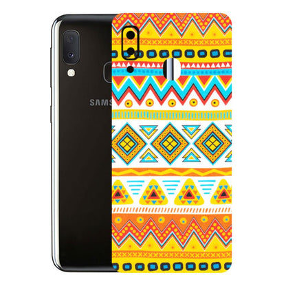 Samsung A/S Series Phone Skins (All Models) - Mexican Abstract - Matte Finish (M-71) Samsung Galaxy A20E